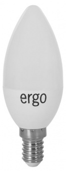 Світлодіодна LED лампа Ergo E14 6W 3000K, C37 (теплий)