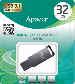флеш-драйв APACER AH360 32GB Ashy USB 3.0