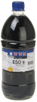 Чорнило WWM E50/B Epson Stylus R200/R220/R300/RX590/RX700 (Black) 1000г