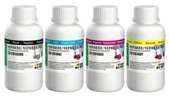 Комплект чорнила ColorWay CW-EW400 Epson CX4300/WF7015/SX125/SX130/TX117 (BK/C/M/Y) 4x200ml