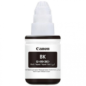 Оригінальне чорнило Canon GI-490 Pixma G1400/G2400/G3400/ G4400 (Black) 135ml (0663C001)