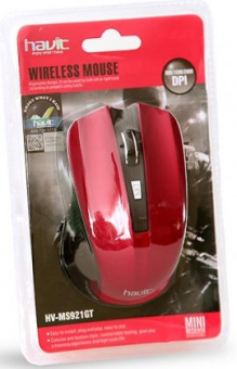 Бездротова миша HAVIT HV-MS921GT Red