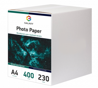 Galaxy A4 (400л) 230г/м2 матовий фотопапір
