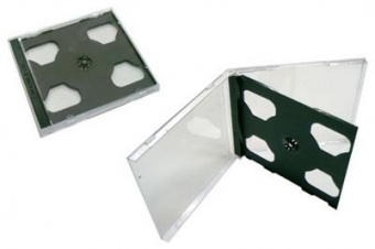 CD box/2 jewel black 10,4mm (10шт/уп)