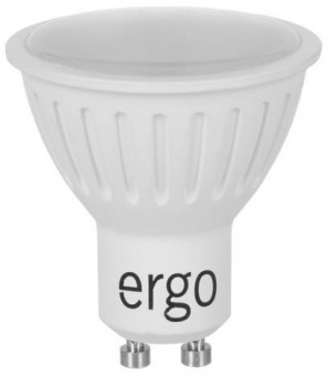 Светодиодная LED лампа Ergo GU10 7W 3000K, MR16 (теплый)