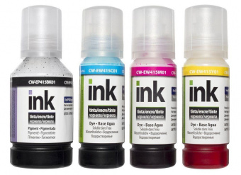 Комплект чернил ColorWay EP415/EW415 Epson L4150/L4160/L6190 (BK/C/M/Y) 127 ml + 3 x 70 ml