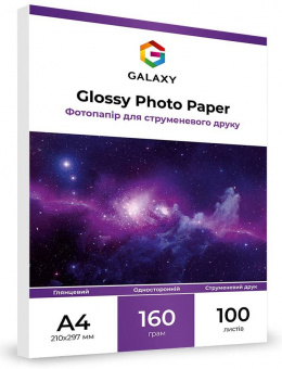 Galaxy A4 (100л) 160г/м2 глянсовий фотопапір