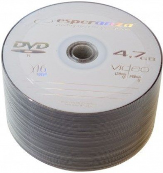 DVD-R Esperanza 4,7Gb (bulk 50) 16x