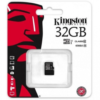 Карта памяти Kingston Canvas Select microSDHC 32GB Class 10 UHS-I no adapter