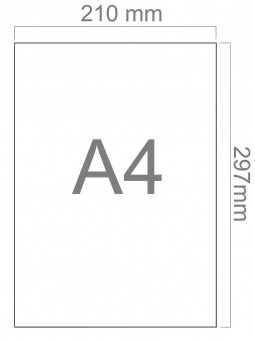 Galaxy A4 (50л) 300г/м2 Двухсторонняя Глянец-глянец фотобумага