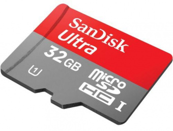 Картка пам'яті SanDisk Ultra microSDHC 32GB Class 10 no adapter