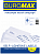 Етикетка самоклеюча Buromax 14 поділів 105*42,3мм А4 (100л) матова | Купити в інтернет магазині