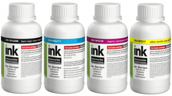 Комплект чернил ColorWay PGI-520/CLI-521 Canon MP230/ MP250/ MP280/ IP1000/ MG2440 (BK/C/M/Y) 4x200ml