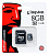Карта пам'яті Kingston microSDHC 8GB Class 10+ SD adapter | Купити в інтернет магазині