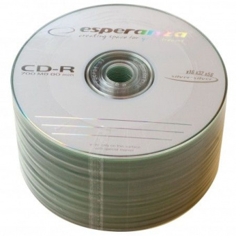 CD-R Esperanza 700MB (bulk 50) 52x