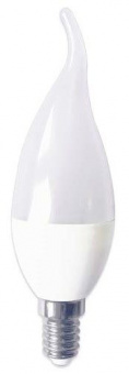 Светодиодная LED лампа Feron E14 6W 2700K, CF37 LB-737 Standart (теплый)