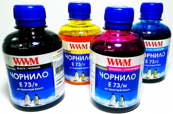 Комплект чорнил WWM E73 Epson S22/TX210/SX420W/CX4300/CX7300 (B/C/M/Y) 4x200ml