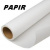 PAPIR (Magic) 260гм2, 610мм х 30м, Холст матовый полиэстерный рулонная