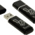 Flash-память Smartbuy Glossy series Black 16Gb  USB 2.0.