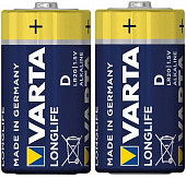 Батарейка VARTA LONGLIFE Alkaline LR20 D (2шт/уп) | Купити в інтернет магазині