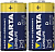 Батарейка VARTA LONGLIFE Alkaline LR20 D (2шт/уп) | Купити в інтернет магазині