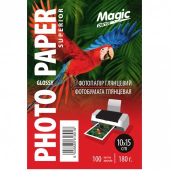 Magic 10x15 (100л) 180г/м2 глянцевий фотопапір