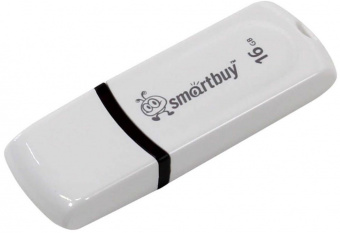 Flash-память Smartbuy Paean White 16Gb USB 2.0