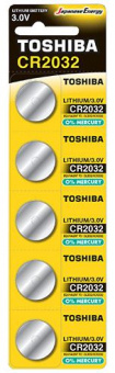 Toshiba 2032 (5шт blister)