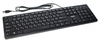 Клавиатура проводная HAVIT HV-KB661U, USB Black (USB-хаб 2 порта)