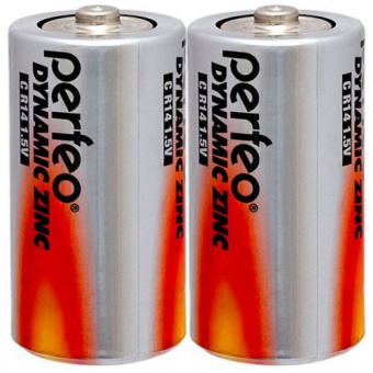 Батарейка Perfeo R14 Dynamic zinc (10шт/уп) C