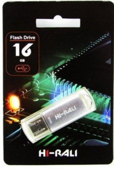 Flash-память Hi-Rali Rocket series Silver 16Gb USB 3.0