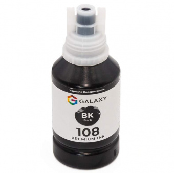 Чернила GALAXY 108 для Epson L8050/L8100/L18050 (Black) 140ml