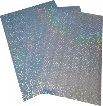 Самоклеющаяся пленка Galaxy А4 (20л) 80мкм, Струйная печать, Holographic BIG BUBBLE