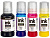 Фото Комплект чернил ColorWay CW-EP649 Epson L6550/L11160/L15150 (BK/C/M/Y) 127ml + 3x70 ml Пигментные купить в MAK.trade