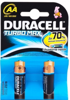 Батарейка Duracell LR06 MN1500 Turbo (2шт/уп) АА