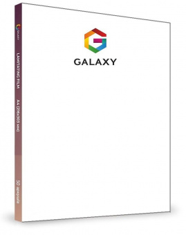 Пленка для ламинирования GALAXY A4 (216х303) 250 микрон, глянцевая Antistatic (50л)