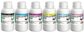 Комплект чорнила ColorWay CW-EW810 Epson L800/ L805/ L810/ L850 (BK/C/LC/M/LM/Y) 6x200ml