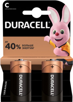 Батарейка Duracell LR14 MN1400 (2шт/уп) C