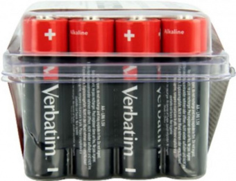Батарейка Verbatim Alkaline LR06 (24шт/уп) АА