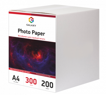 Galaxy A4 (300л) 200г/м2 двосторонній матово-матовий фотопапір