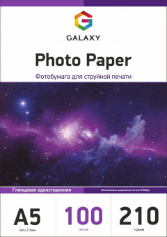Galaxy A5 (100л) 210г/м2 Глянцевая фотобумага