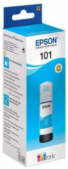 Оригинальные чернила Epson L4150/L4160/L6160/L6170/L6190 (Cyan) 70ml (C13T03V14A)
