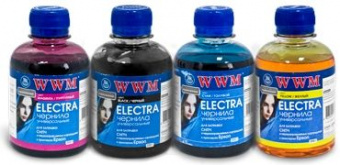 Комплект чорнила WWM Electra для Epson (B/C/M/Y) 4x200ml Універсальний