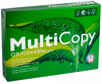 Офісний папір A4 MultiCopy (500л) 80г/м2, class A