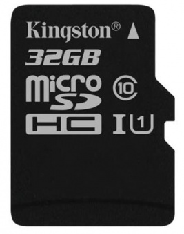 Карта памяти Kingston Canvas Select microSDHC 32GB Class 10 UHS-I no adapter