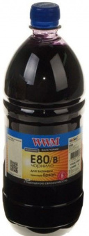 Чернила WWM E80/B Epson L800/L810/L850/L1800 (Black) 1000г Светостойкие