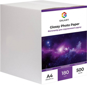 Galaxy A4 (500л) 180г/м2 Глянцевая фотобумага