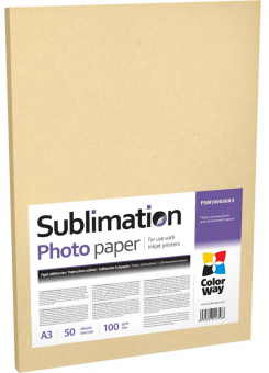 Сублімаційний папір ColorWay A3 (50л) 100г/м2