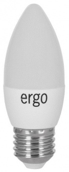 Светодиодная LED лампа Ergo E27 5W 4100K, C37 (нейтральный)