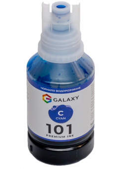Чернила GALAXY 101 EcoTank для Epson L-series (Cyan) 140ml